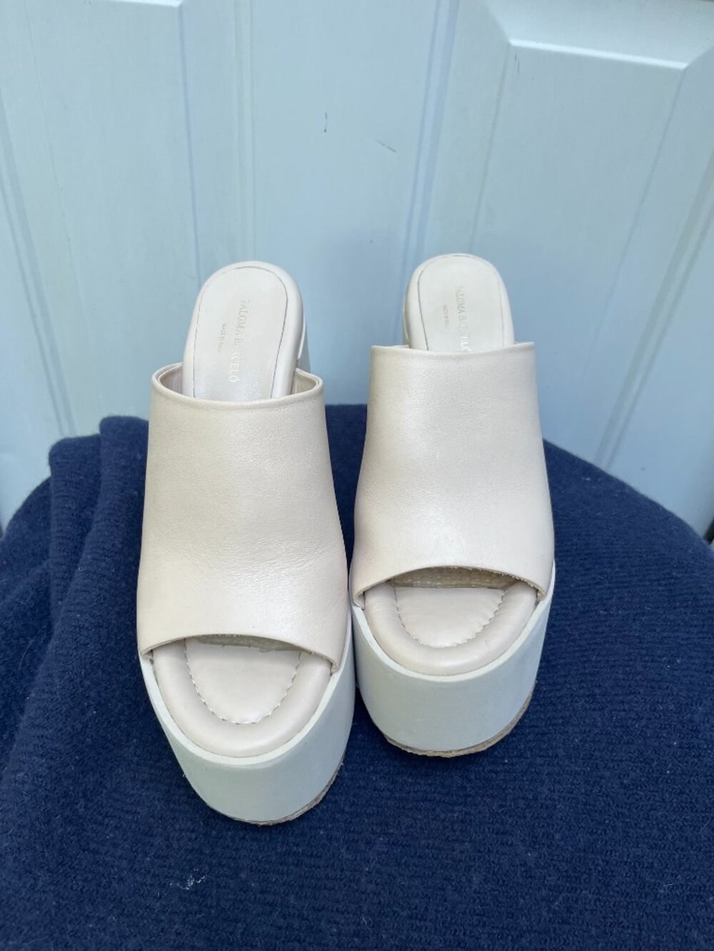 Paloma Barcelo Evanthe Platform Mules size 40 (9 - 9.5)
